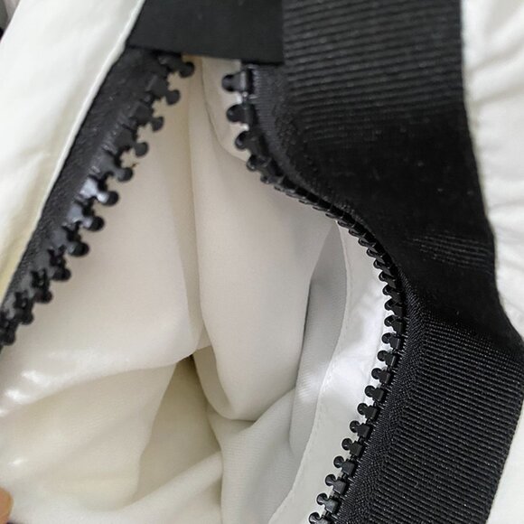 Canada Goose White Hooded Down Jacket - Picture 4 of 10